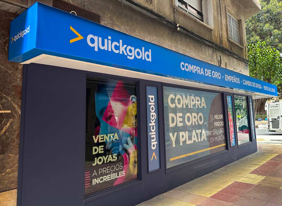 Letrero luminoso flexible Quickgold